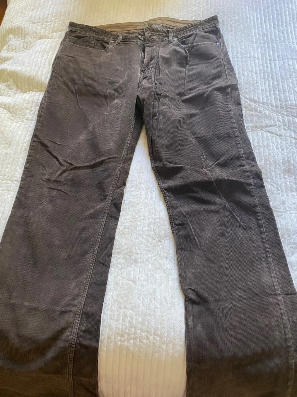 Mens Banana Republic Vintage Cords Straight Fit Size 34
